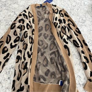NEW 🐆 leopard print cardigan 🤎